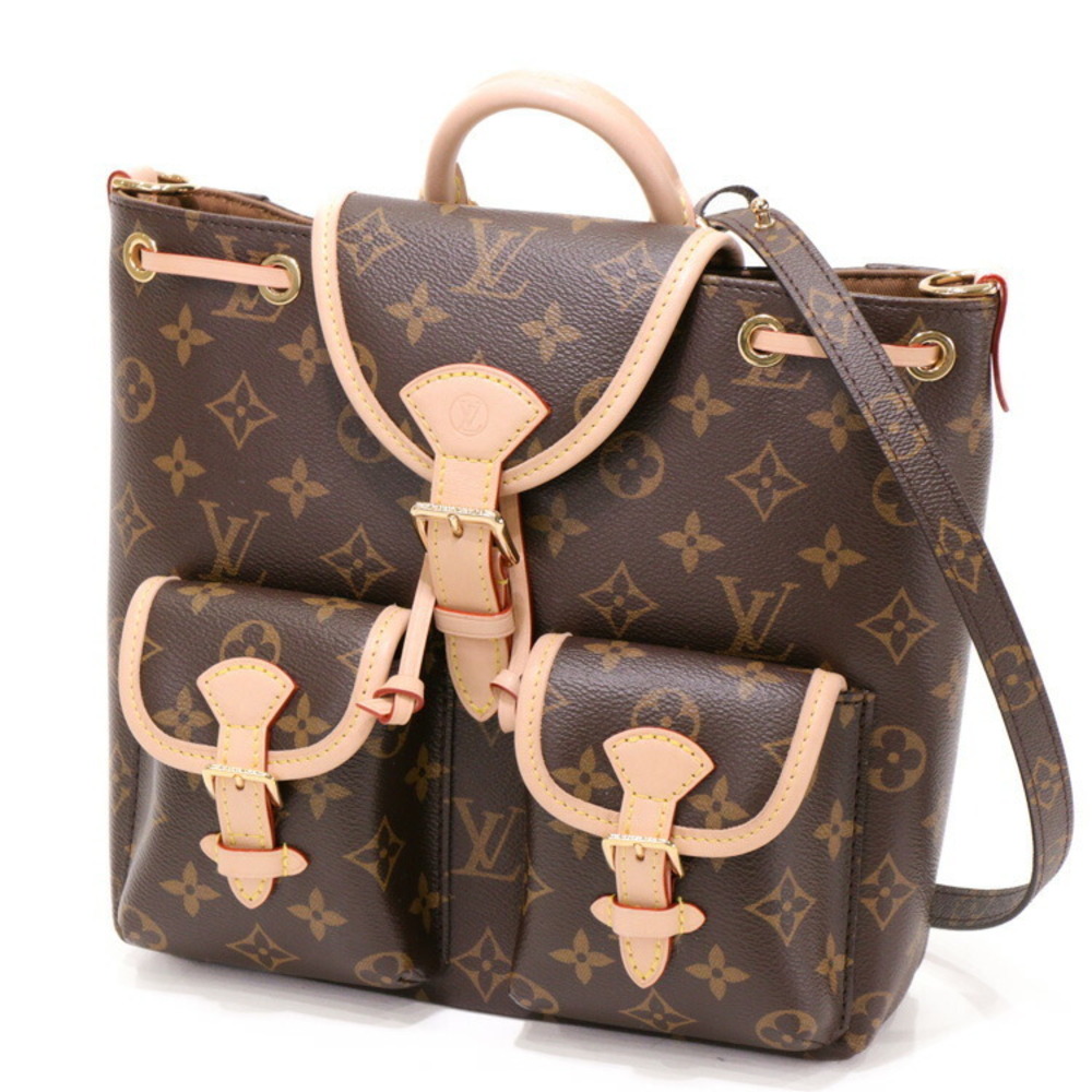 Louis Vuitton Excursion Backpack Brown Leather
